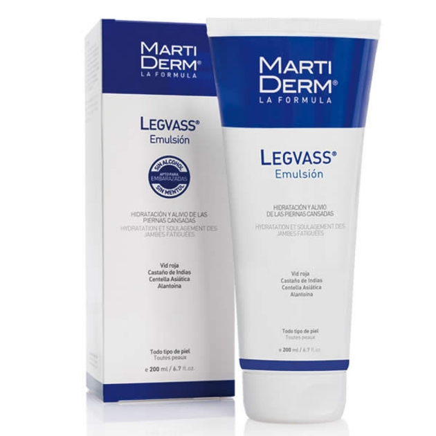 Emulsja do nóg Martiderm Legvass Emulsion 200 ml (8437004614001) - obraz 1