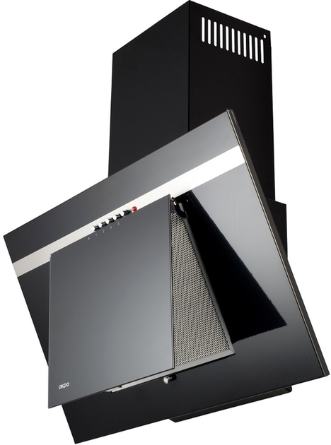 Okap kuchenny Akpo WK-4 Nero Line Eco 60 czarny - obraz 3