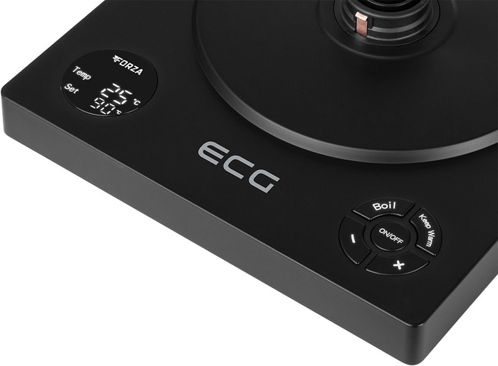 Электрочайник с термометром ECG Forza 8000 Pour over Nero (3438) - изображение 8