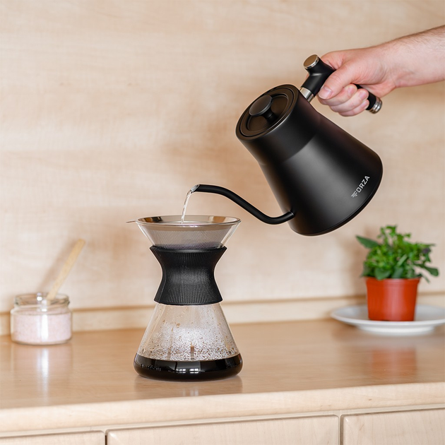 Электрочайник с термометром ECG Forza 8000 Pour over Nero (3438) - изображение 11
