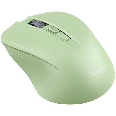 Мышка Trust Mydo Silent Wireless Green (25042) - изображение 3