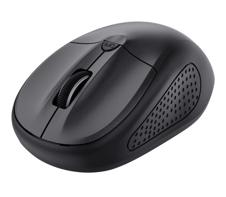 Миша бездротова Trust Primo, Black, Bluetooth, оптична, 1600 dpi, 3 кнопки, 2xAAA (24966) - зображення 2