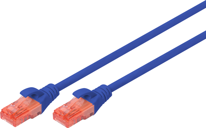 Patchcord Digitus CAT6 UTP 2 m AWG CCA PVC Niebieski (DK-1612-020/B) - obraz 1