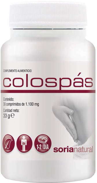 Диетическая добавка Soria Colospas 1100 мг 30 капсул (8422947200015) - изображение 1
