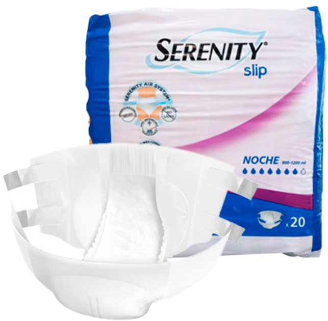 Pieluchomajtki Serenity Slip Night Medium Size 80 U (8470004988819) - obraz 1