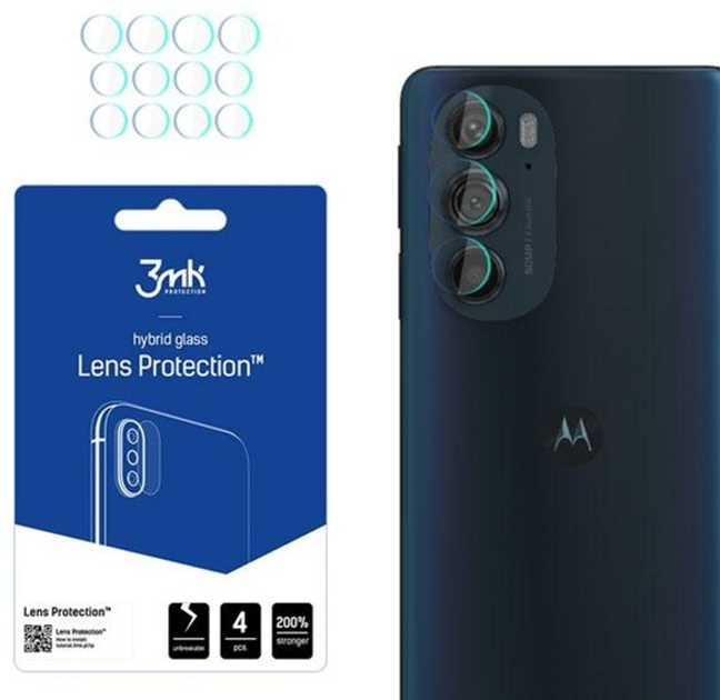Zestaw szkieł hartowanych 3MK Lens Protection na aparat Motorola Edge 30 (5903108474290) - obraz 1