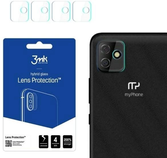 Zestaw szkieł hartowanych 3MK Lens Protection na aparat MyPhone Fun 9 (5903108499606) - obraz 1