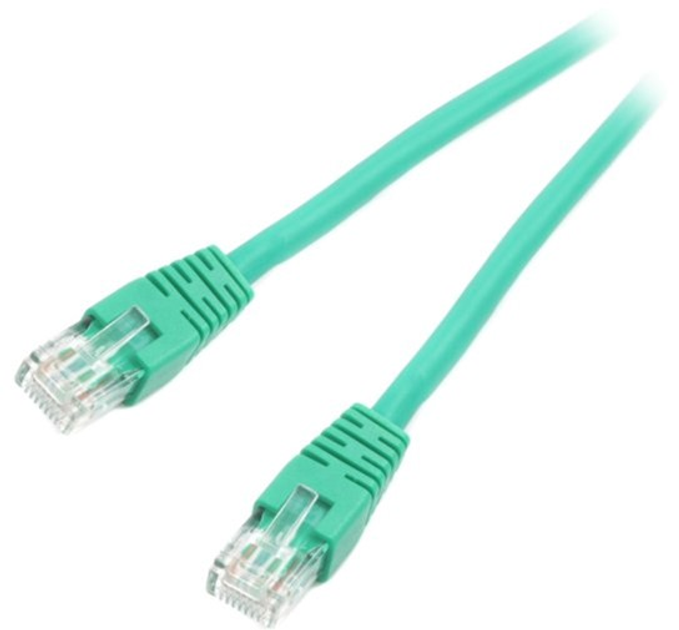 Patchcord Cablexpert CAT6 UTP 5 m Zielony (PP6U-5M/G) - obraz 2