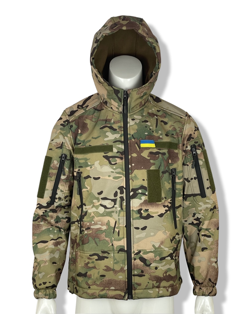 Демісезонна куртка Soft Shell мультикам Розмір 54 - зображення 1
