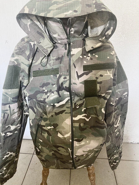 Куртка мультикам 58 размер военная, летняя армейская ветровка рип-стоп, куртка тактическая для ВСУ - изображение 2
