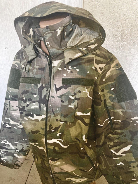 Куртка мультика 48 розмір військова, літня армійська ветровка ріп-стоп, куртка тактична для ВСУ - зображення 2