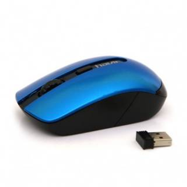 Беспроводная мышь HAVIT HV-MS989GT Black/Blue (1600 DPI, 4 кл) - изображение 1