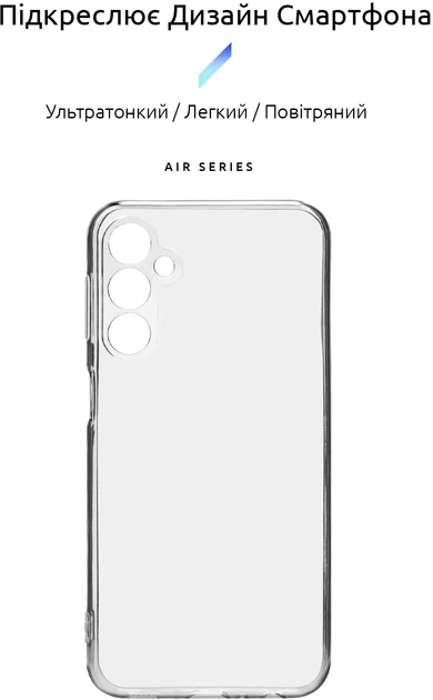 Чохол для смартфона Samsung Galaxy M34 5G (M346) ArmorStandart Air Series Transparent Camera cover (ARM69589) - зображення 2