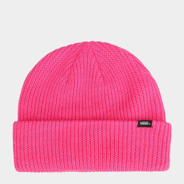 Акція на Шапка жіноча Vans Wm Core Basic Wmns Beanie VN0A34GVM9X1 One size Рожева від Rozetka