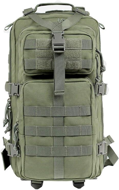 Водонепроникний тактичний військовий рюкзак LYRAL 30L Cordura 1000d, олива - изображение 1