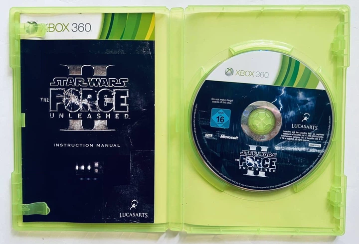 Star Wars The Force Unleashed II, Б/У, английская версия - диск для Xbox 360 - изображение 2