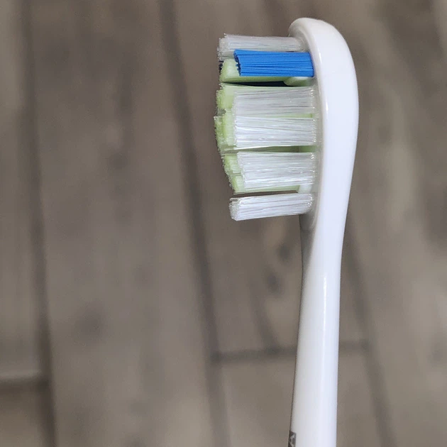 Помірно жорсткі насадки для зубної щітки Philips - ProZone EVO-4 AFT (3шт) Білі - зображення 5