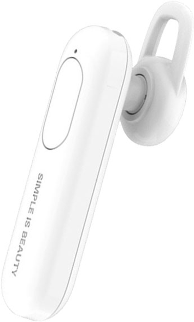 Акція на Bluetooth-гарнітура XO BE4 Bluetooth Earphone White (XO-BE4-WH) від Rozetka