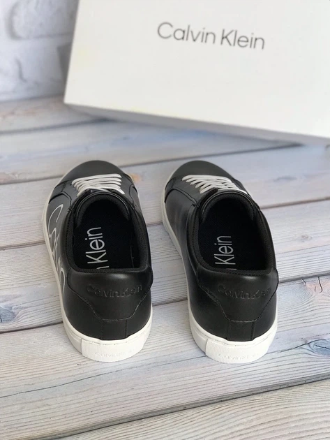 Кеды женские Calvin Klein Cabre Black черные 38 (7.5) 24.5 см (B09F6PQ9ZR) - Фото 7 Кеды женские Calvin Klein Cabre Black черные 38 (7.5) 24.5 см (B09F6PQ9ZR) - изображение 7