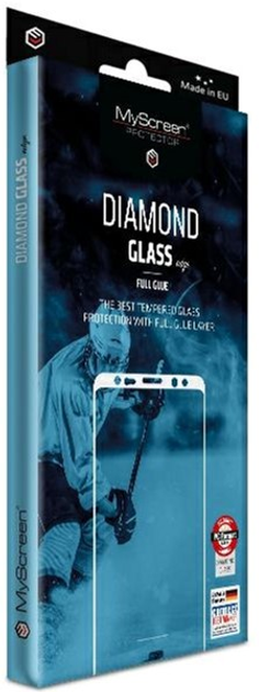 Захисне скло MyScreen Diamond Glass Edge Full Glue для Oppo A36/A76 black (5904433210812) - зображення 1