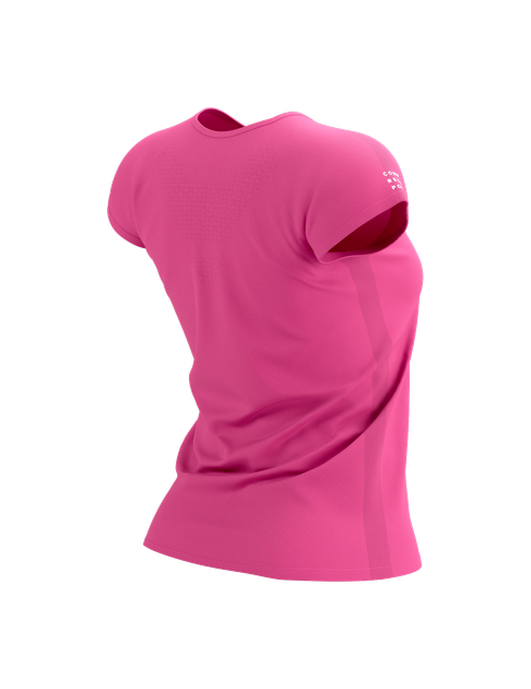 Женская безшовная тренировочная футболка Compressport Training SS Tshirt W, Purple, XS - изображение 2