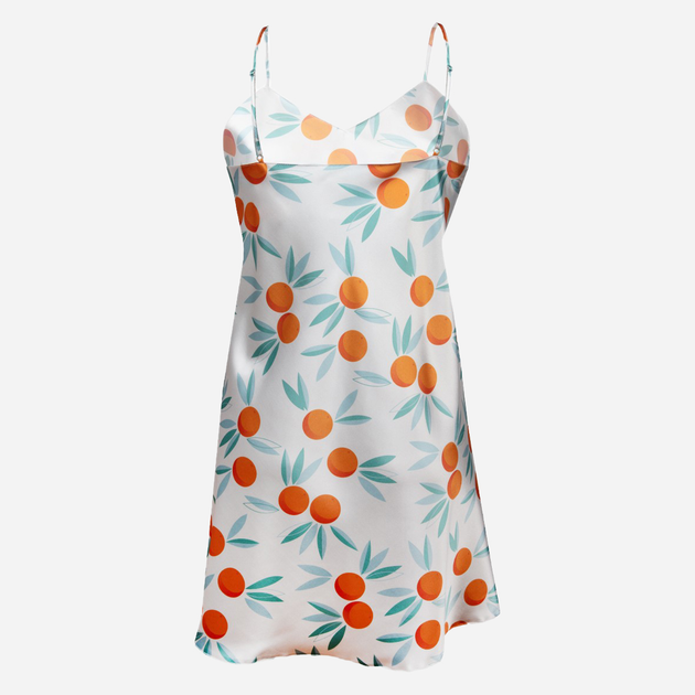 Koszula nocna damska satynowa DKaren Slip Karen XS Pattern No. 19 (5903251430518) - obraz 3