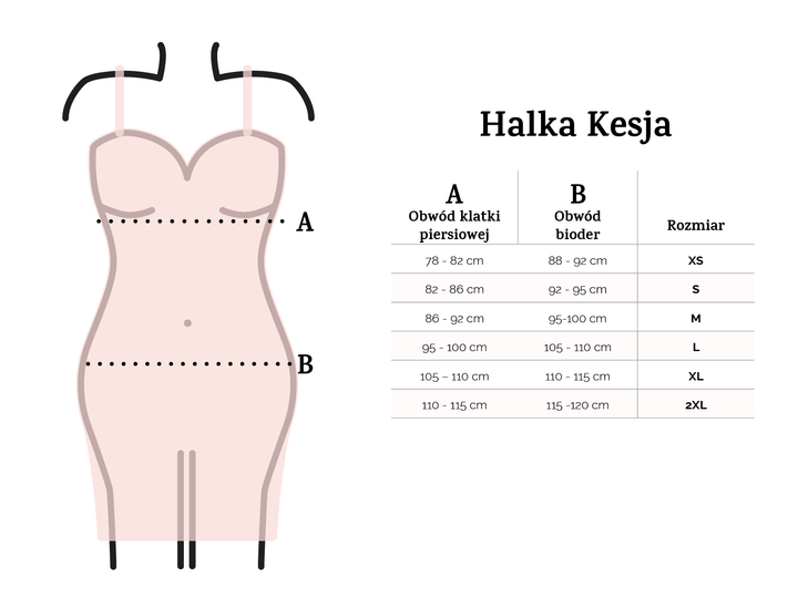 Koszula nocna damska DKaren Slip Kesja XS Różowa (5902230076761) - obraz 2