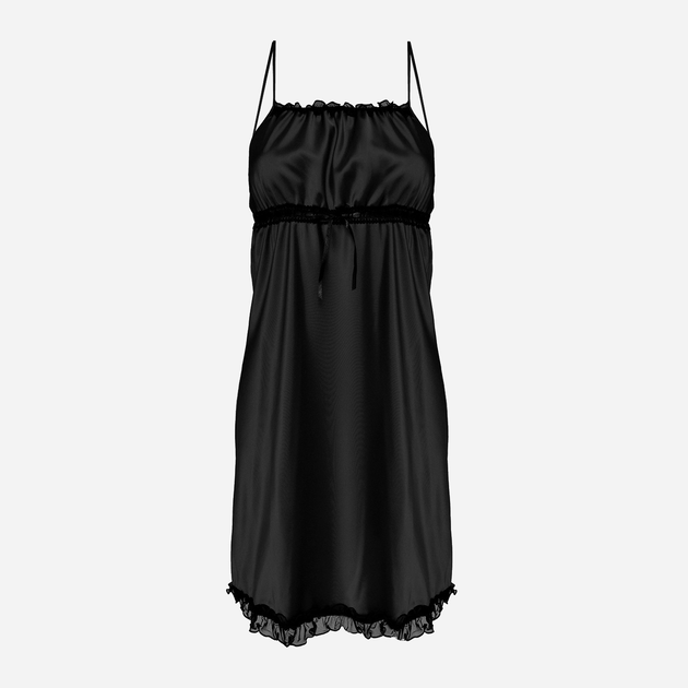 Koszula nocna DKaren Slip Lili 2XL Black (5901780619671) - obraz 1