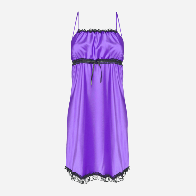 Koszula nocna DKaren Slip Lili XS Violet (5902854715695) - obraz 1