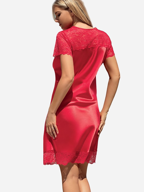 Нічна сорочка DKaren Slip Louise 2XL Red (5903251380202) - зображення 2
