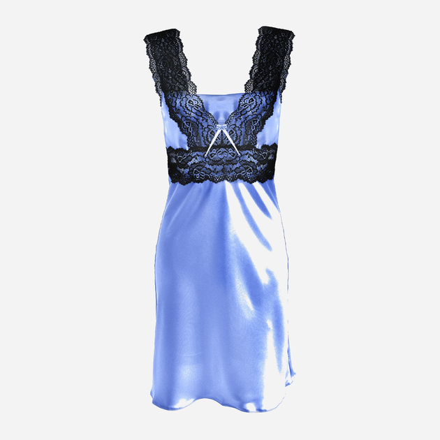 Нічна сорочка DKaren Slip Maya XL Light Blue (5901780608002) - зображення 1