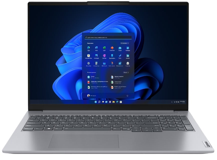 Ноутбук Lenovo ThinkBook 16 G6 (21KK002FPB) Arctic Grey - зображення 1