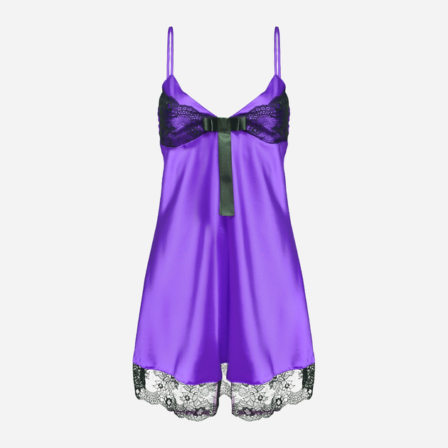 Koszula nocna DKaren Slip Nel M Violet (5901780617240) - obraz 2