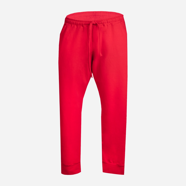 Spodnie dresowe męskie DKaren Pants Justin M Czerwone (5903251464544) - obraz 3
