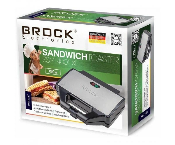 Бутербродница BROCK SSM 4001 XL - Фото 3 Бутербродница BROCK SSM 4001 XL - изображение 3