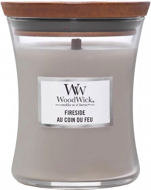 Ароматична свічка Woodwick тепла деревна Fireside 25 годин (98106E) - зображення 1