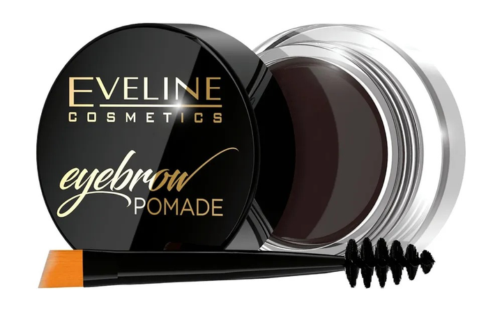 Помада для брів Eveline Cosmetics Темно-коричнева 4 г (5901761984651) - зображення 1