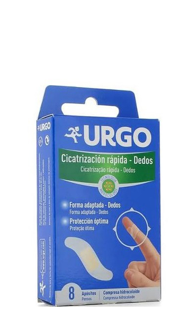 Plastry Urgo Cicatrización Rápida Dedos 8 szt (8470001754790) - obraz 1