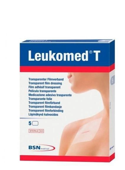 Пластир Bsn Medical Leukomed T Apósito Transparente 5 шт (4042809391862) - зображення 1