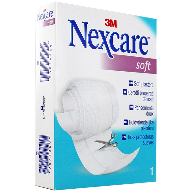 Пластир 3M Nexcare Soft 1 m (4046719278459) - зображення 1