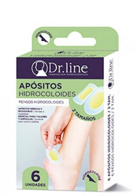 Пластир Dr. Line Hydrocolloid Dressings 6 шт (8470001821072) - зображення 1