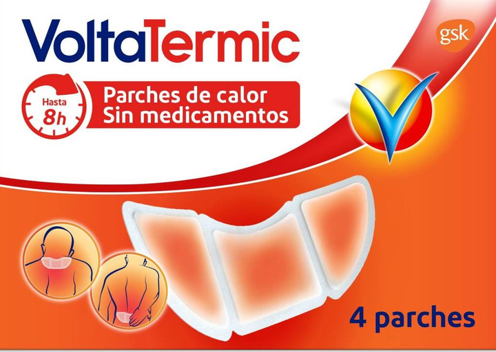 Plastry GlaxoSmithKline Voltatermic Heat Patches Without Medications 4 szt (5054563913531) - obraz 1