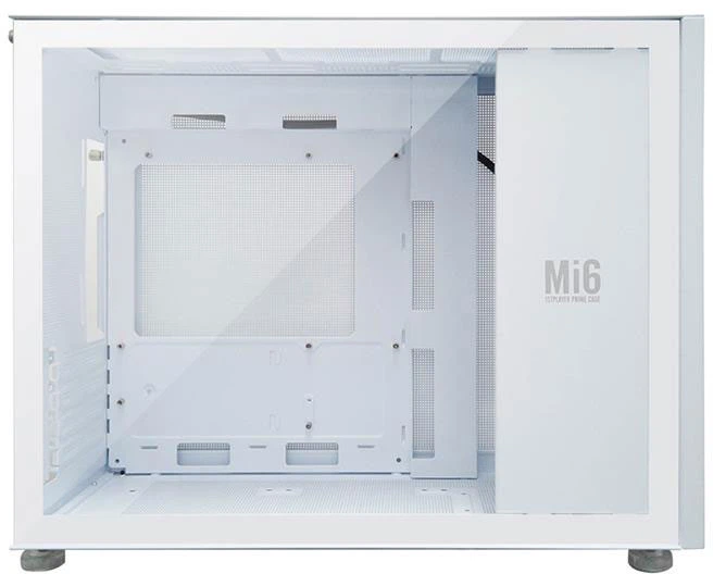 Корпус 1stPlayer Mi6-1F2-W-WH White - изображение 7