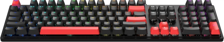 Клавиатура проводная A4Tech Bloody S510R USB Fire Black
