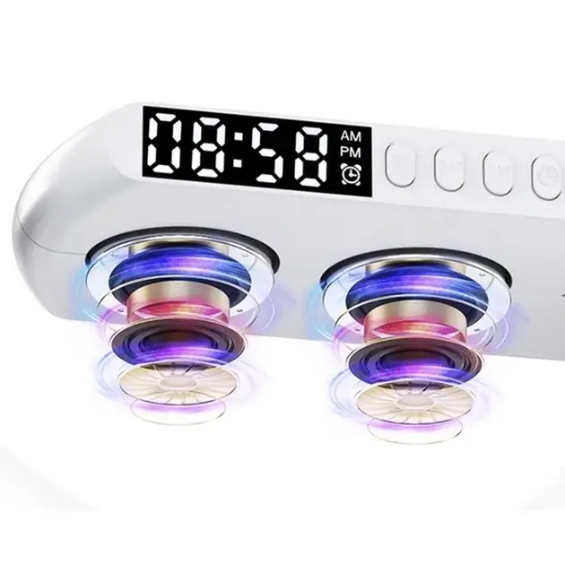 Многофункциональная лампа ночник G Smart Light Sound Machine с беспроводной зарядкой 15W и Bluetooth колонкой - изображение 6