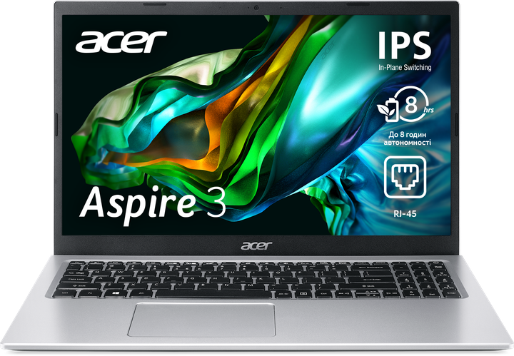 Ноутбук Acer Aspire 3 A315-58-553J (NX.ADDEU.02R) Pure Silver