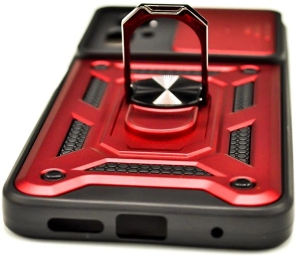 Чехол для смартфона Motorola Moto E32s BeCover Military Red (BC_709971) - Фото 4 Чехол для смартфона Motorola Moto E32s BeCover Military Red (BC_709971) - изображение 4