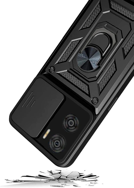 Чехол для смартфона Motorola Moto E22/E22i BeCover Military Black (BC_709977) - Фото 4 Чехол для смартфона Motorola Moto E22/E22i BeCover Military Black (BC_709977) - изображение 4