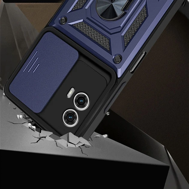 Чехол для смартфона Motorola Moto G73 BeCover Military Blue (BC_709983) - изображение 4