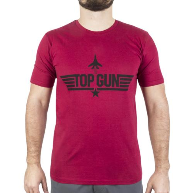 Футболка Sturm Mil-Tec з малюнком Top Gun T-Shirt (Red) S - зображення 1